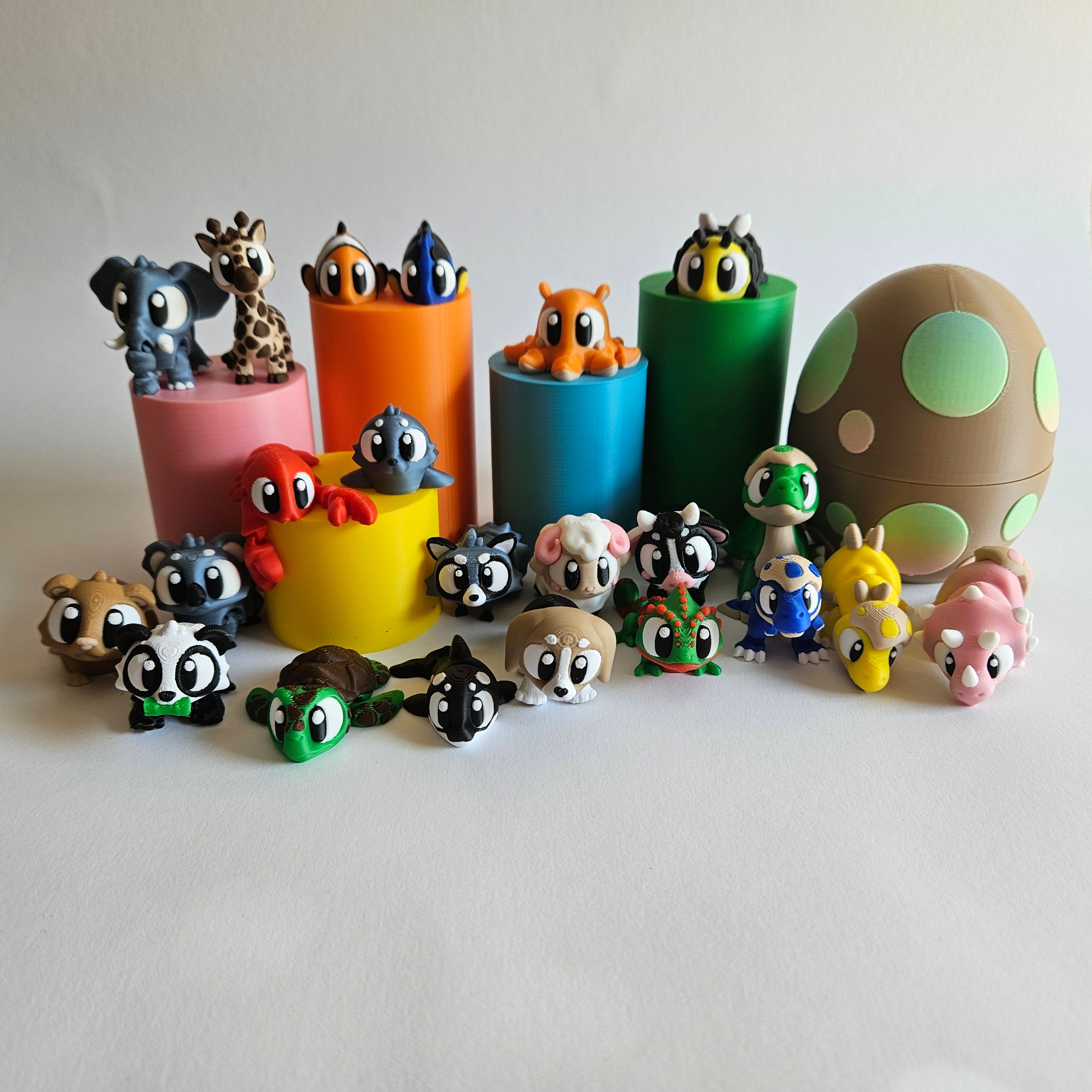 Mega Bundle – Alle Tiere (Bauernhof, Zoo, Ozean & Dinos)