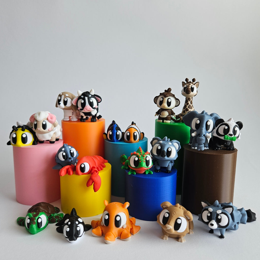 Mega Bundle – Alle Tiere (Bauernhof, Zoo, Ozean & Dinos)