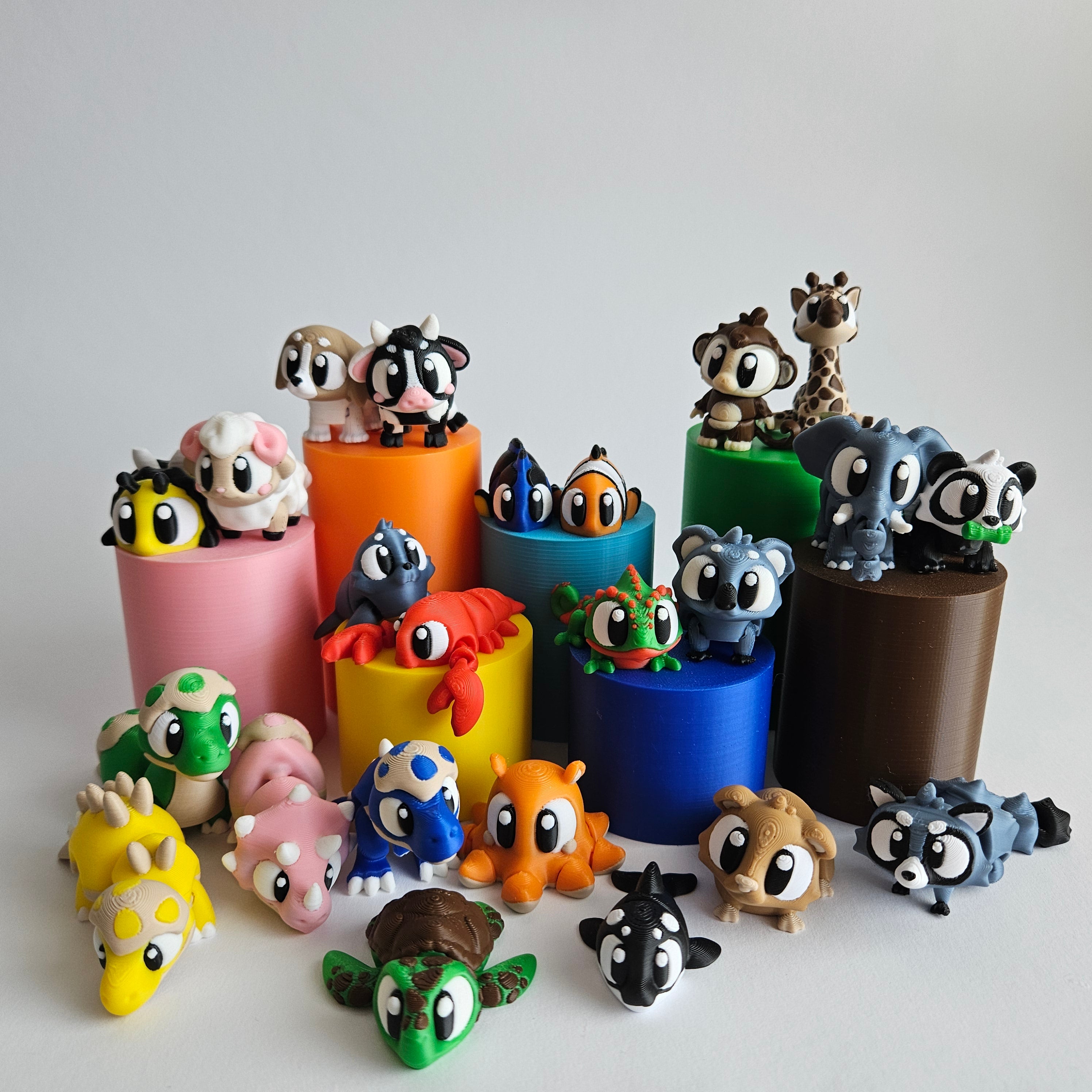 Mega Bundle – Alle Tiere (Bauernhof, Zoo, Ozean & Dinos)