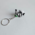 Bewegliche Panda – Schlüsselanhänger